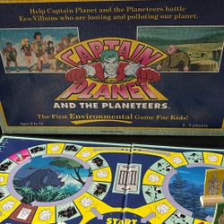 Vintage Captain Planet Board Game 