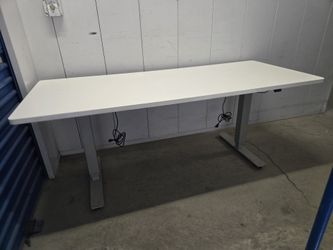 Solid Electric Sit And Stand Ergonomic Desk