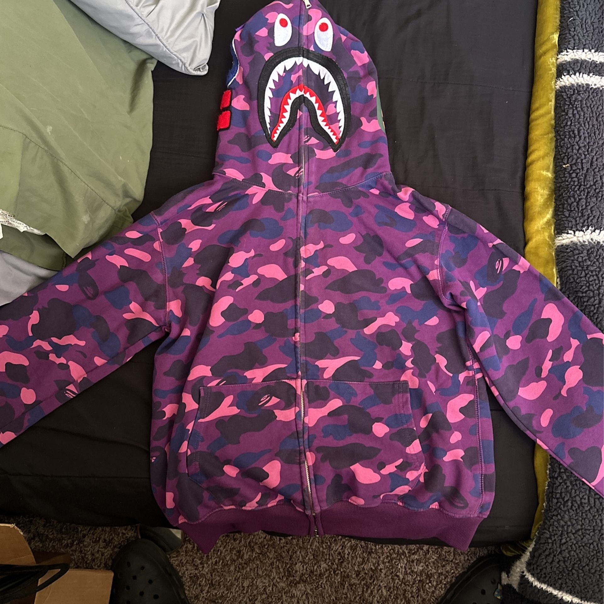 BAPE Color Camo Shark Full Zip