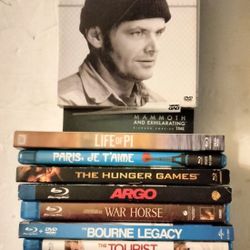Blu Ray and DVD'S For Sale