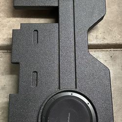 12 Inch Two Subwoofer Box Ram Crew Cab 