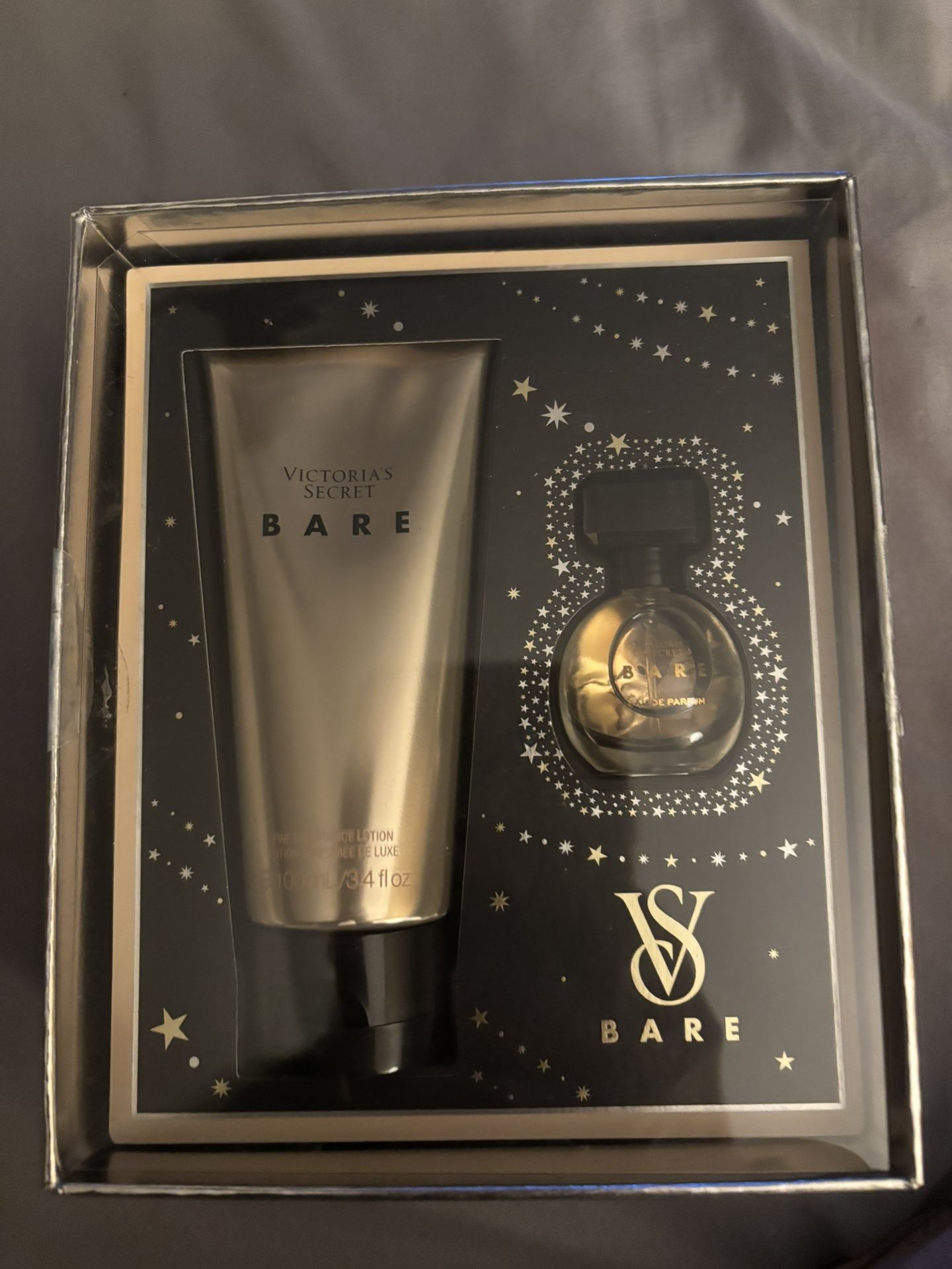 Victoria Secret Bare Parfum and Lotion Gift Set