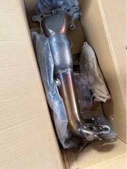 Plm downpipe for civic