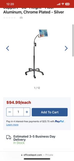 Mobile iPad Holder