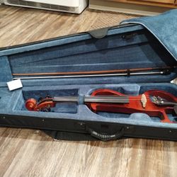SanMarco Electric Violin w/ Bow and Case