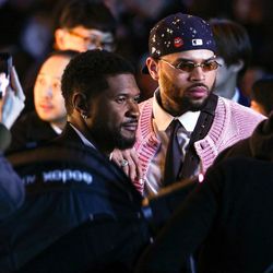 CHRIS BROWN & USHER SUNDAY SHOW!!!