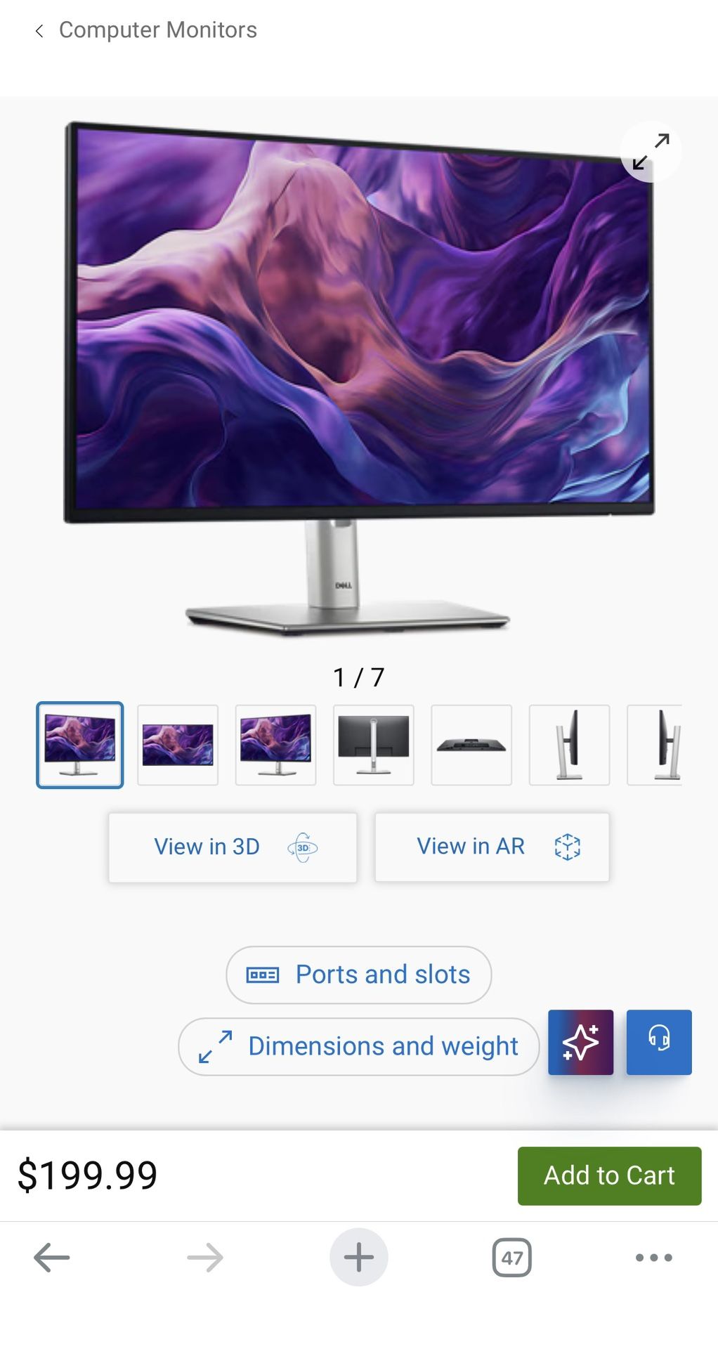 (2) Dell Monitors and Docking station