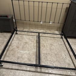 King Size Headboard, And Frame