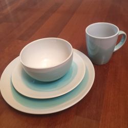 Oasis Mint White Freshly Color Tableware Sets 