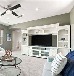 Parker house entertainment wall