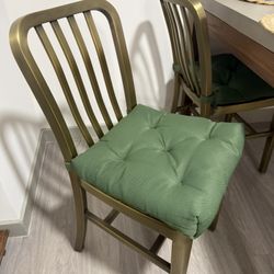 LIKE NEW CHAIRS x4 CRATE & BARRELL 