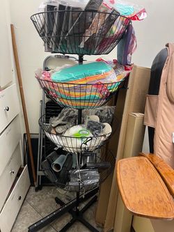 4-Tier Wire Cart