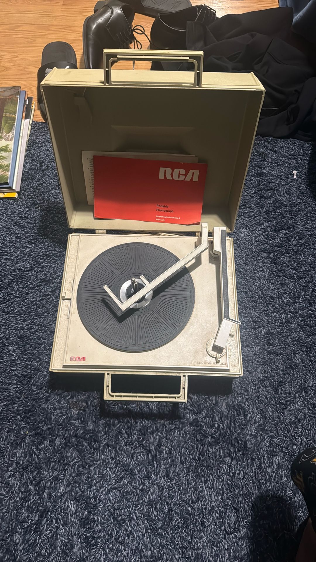 RCA Portable Record player