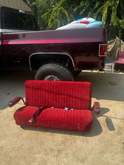 K5 blaser back seat