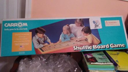 New Carrom Shuffleboard Game.