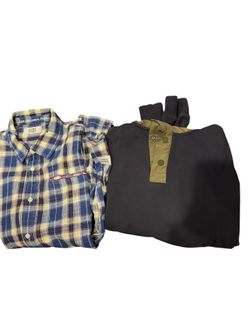 Boys Size Large Scotch and soda shirt and jacket
