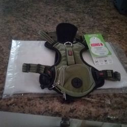Harness with waste bag for a small Pet