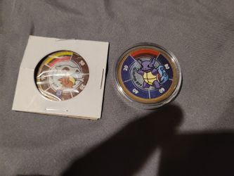 Pokemon Battling Coin And Tazon