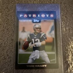 2008 Topps New England Patriots - Tom Brady #1