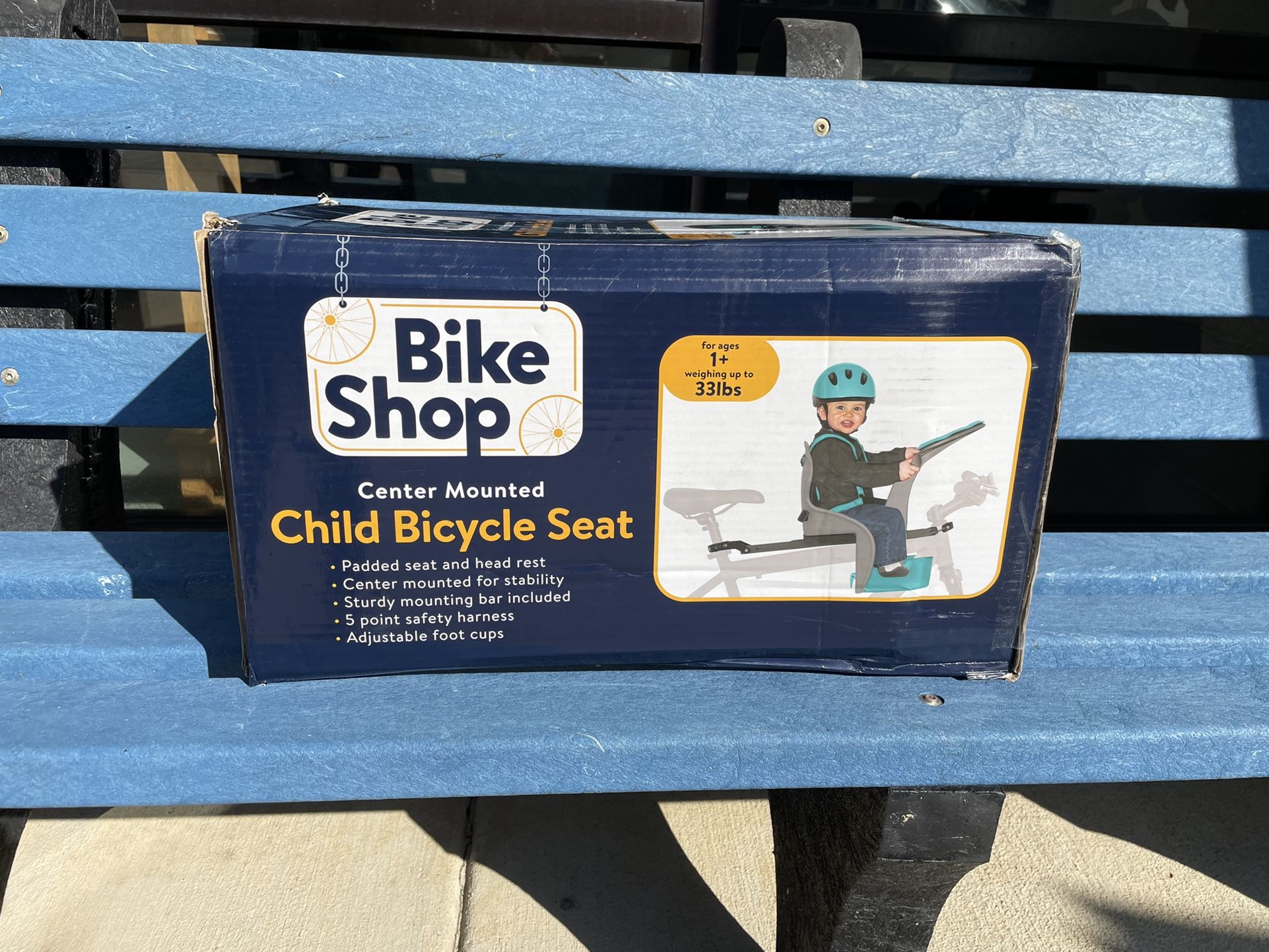 Bike Shop Center Mount Front Facing Child Carrier