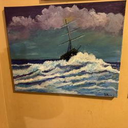 Acrylic Painting On Canvas