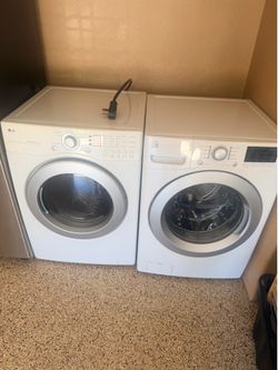 LG sensor dry dryer and Kenmore washer front loaders