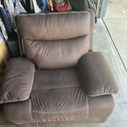 Brown Recliner 