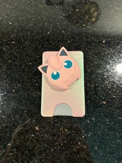 PopSockets PopWallet Pokémon Jigglypuff Pink Cell Phone Wallet and Grip Holder