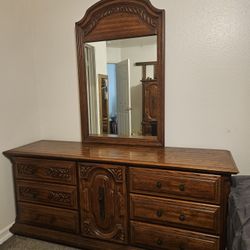 Bedroom Set SUMTER CABINET Solid Oak Italian Mediterranean