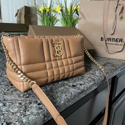 Burberry Small Quilted Lambskin Soft Lola Bag