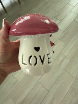 Mushroom valentines light