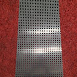 1/4" Thick Perforated PVC sheet 1/4" Holes 