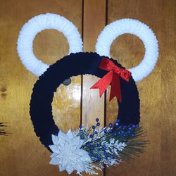 Mickie Mouse Door Wreath