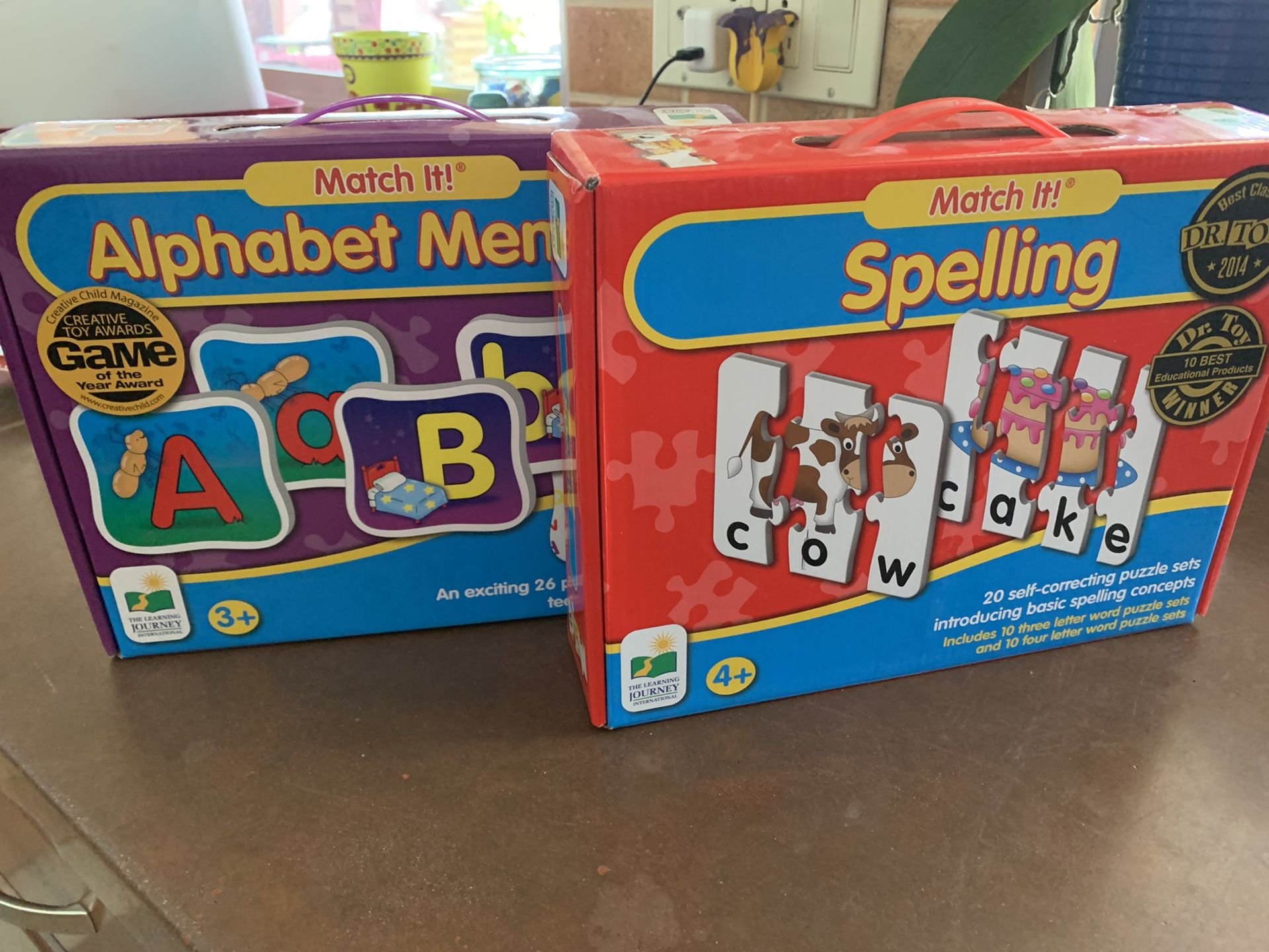 The Learning Journey March It! Alphabet and Spelling games puzzles