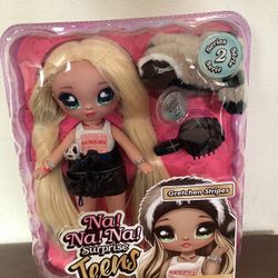 New Na Na Na Surprise Teens Gretchen Stripes Doll Playset