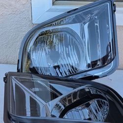 05-09 Ford Mustang Headlights Luces Focos Micas Faros Faroles Headlamps