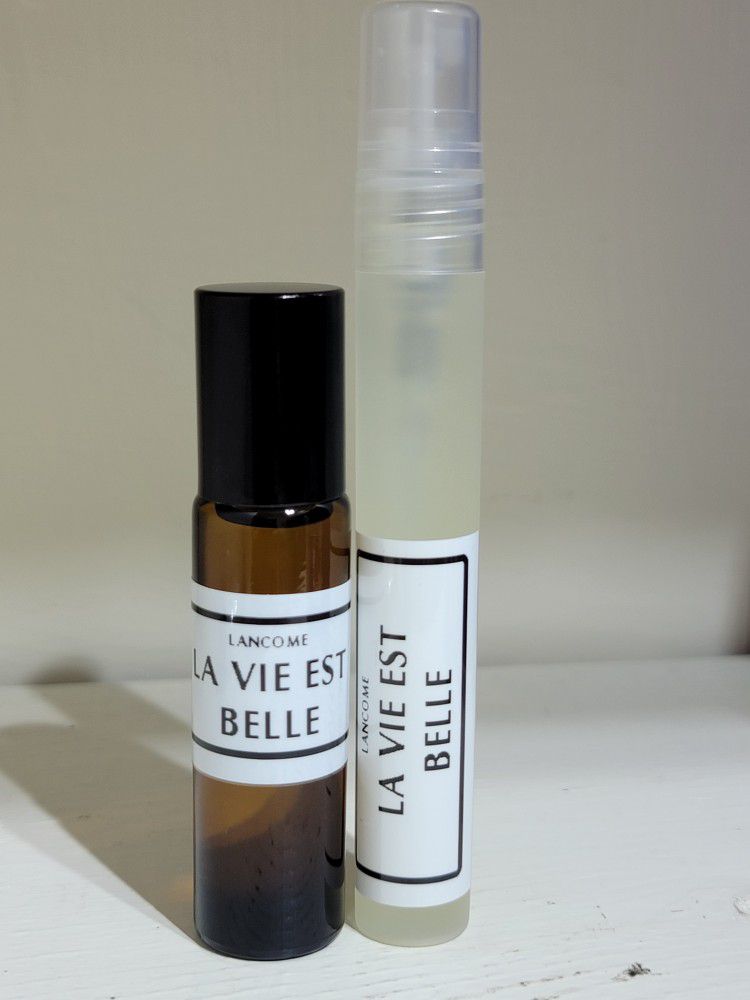 La Vie Est Belle Type 10ml Rollon Oil & 10ml Spray Combo