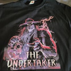 THE UNDERTAKER tshirt size SMALL Custom Shirts Available