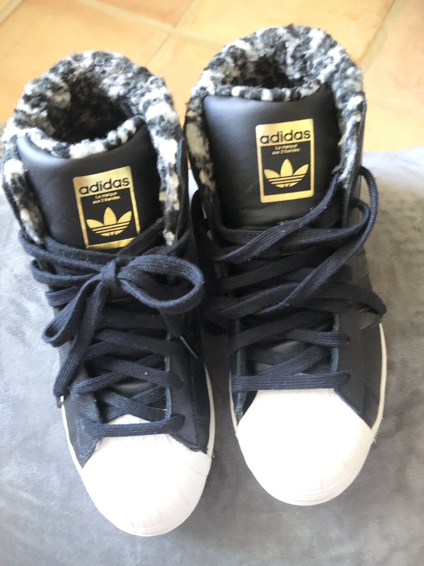 Adidas Faux Fur Lined