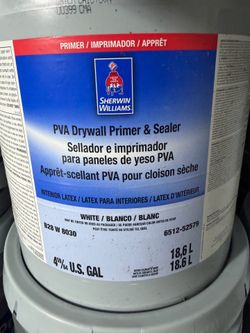 Sherwin-Williams PVA Drywall Primer & Sealer 5 Gallon