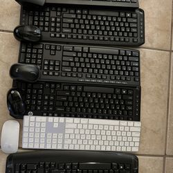 Keyboards -Mice wireless And Wired 