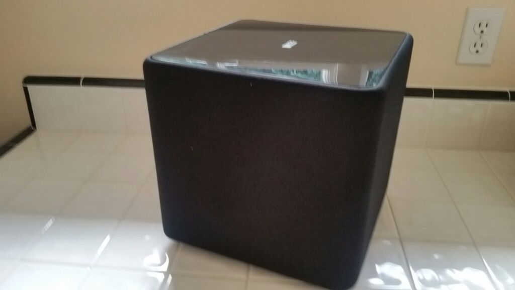 KEF Kube-1 bass powered subwoofer