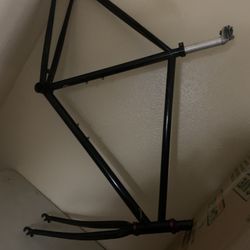 Frame and wheels, fixie