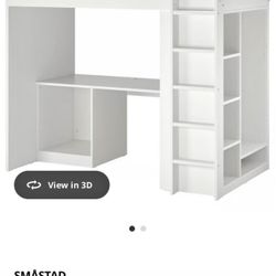 IKEA Smastad Loft Bed 