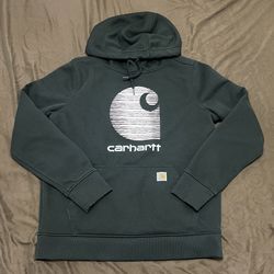 Carhartt Rain Defender Hoodie Relaxed Fit Black Youth M