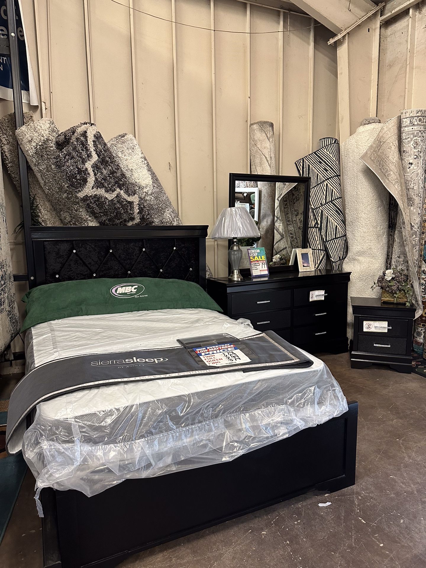 Full 4pcs Bedroom Set