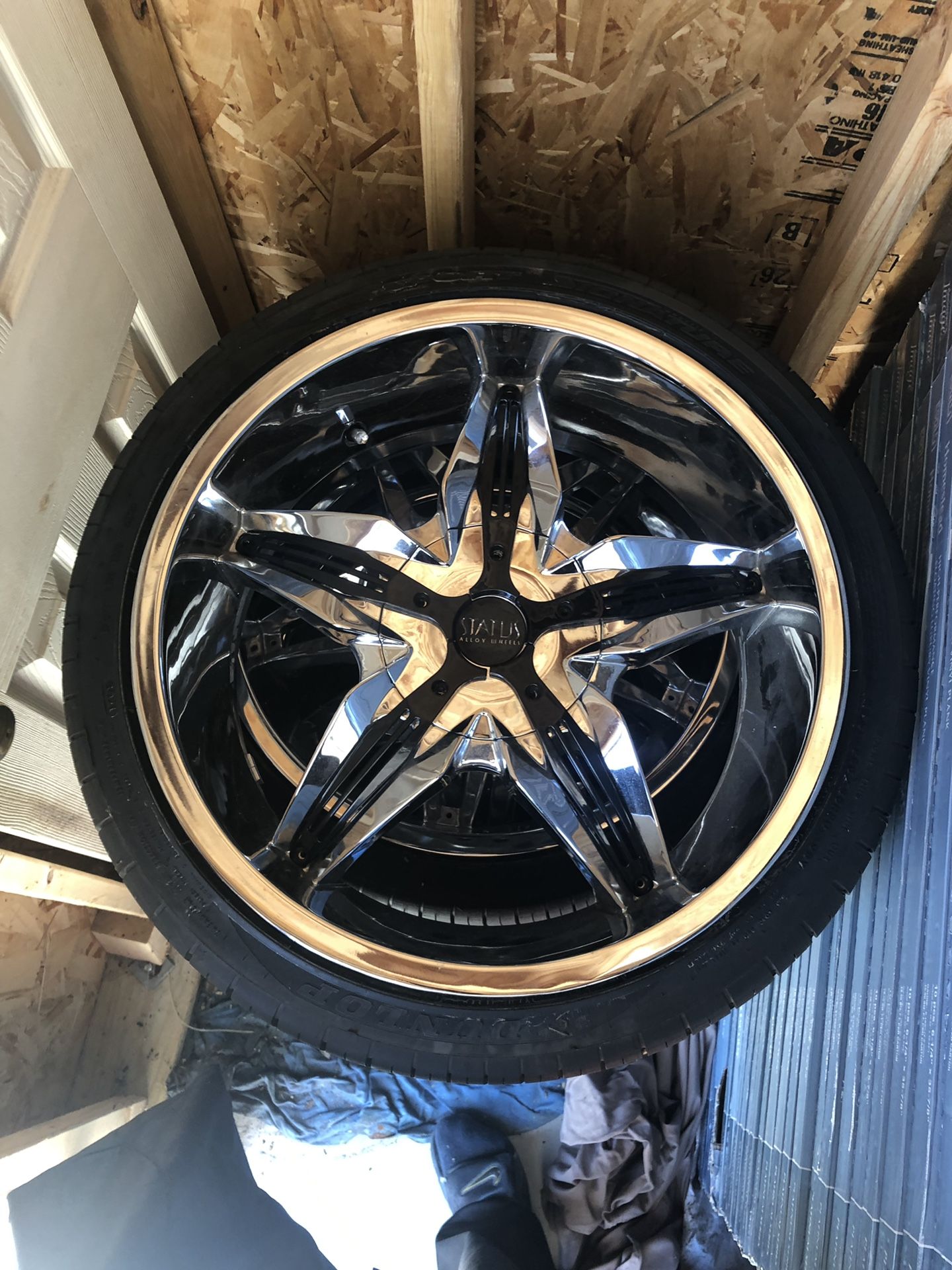 20 Inch Status Rims and Tires (4)