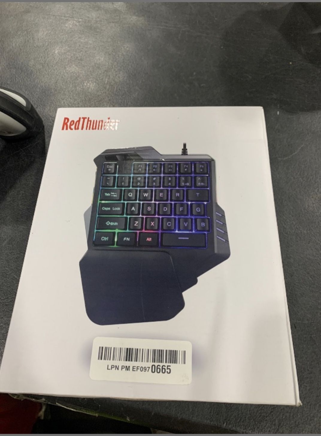 RedThunder One Handed Gaming Keyboard RGB