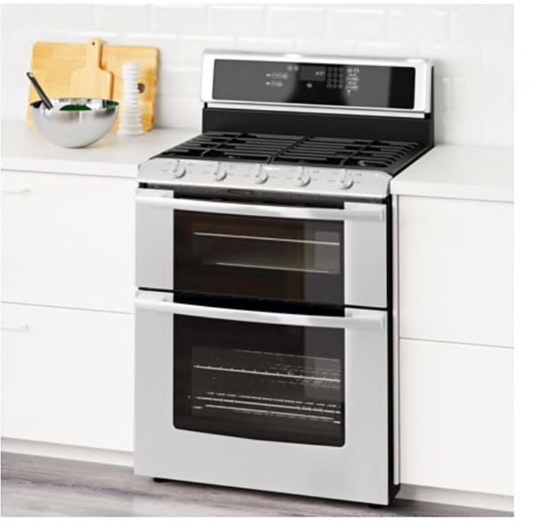 BRAND Ikea Double Oven Gas Stove NEW