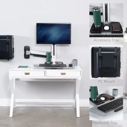 Band New Monitor Sit To Stand Wall Mount
